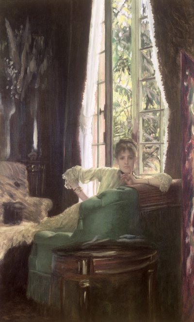 Estudio para Le Sphinx, 1883-5 de James Jacques Joseph Tissot